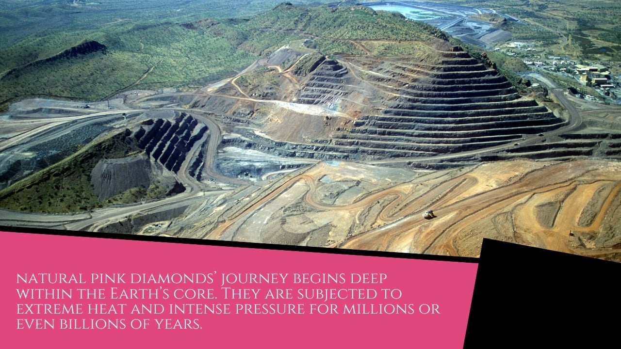 Everything You Need to Know About Natural Pink Diamonds - Pink Diamond origins of pink diamond