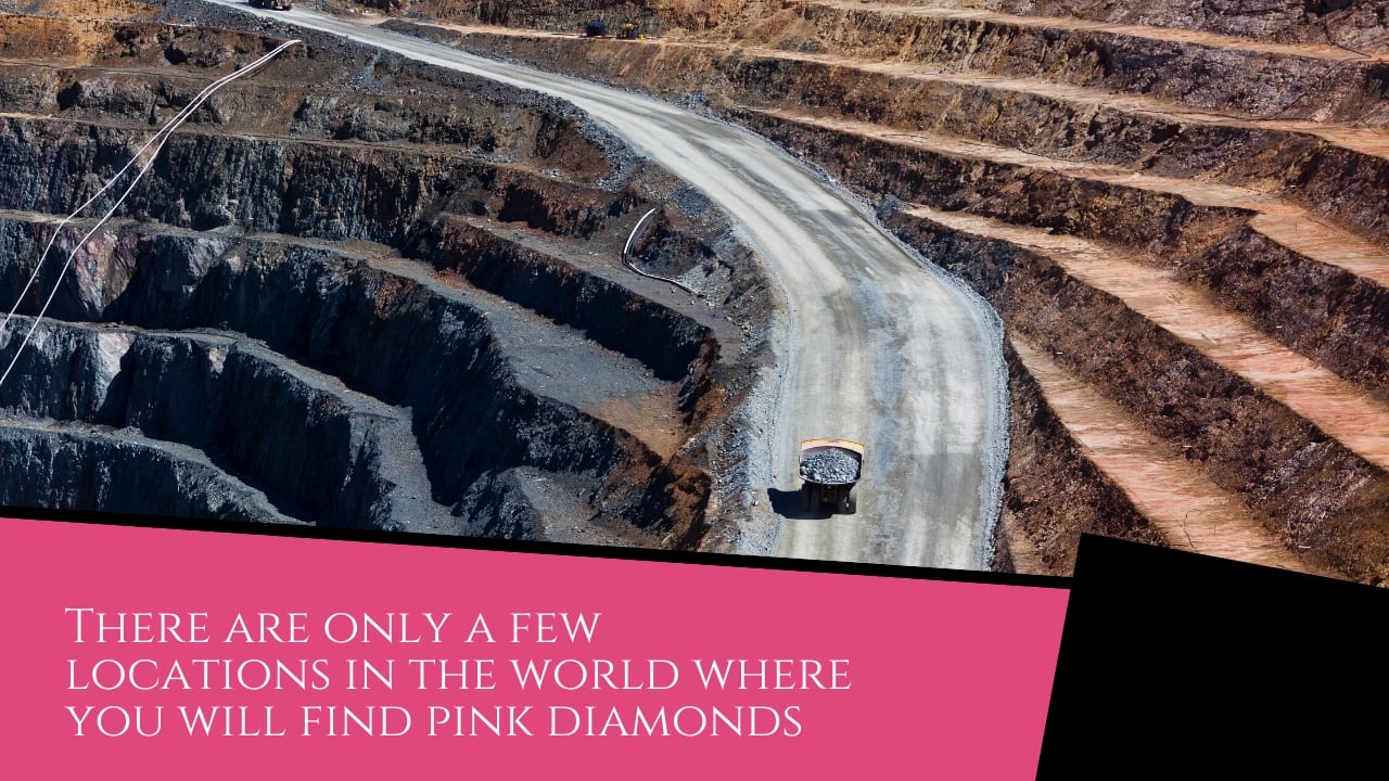 How Rare are Pink Diamonds? - Pink Diamonds there are only a few locations in the world