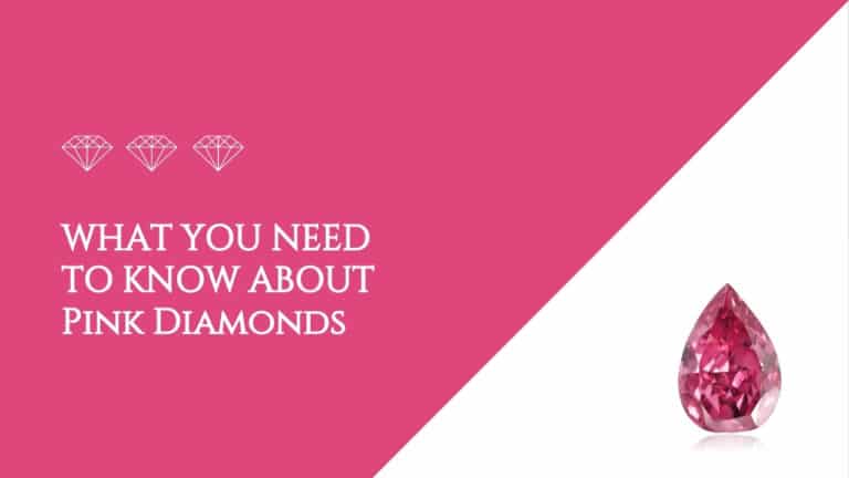 Blog - diamond What you need to know about pink diamonds