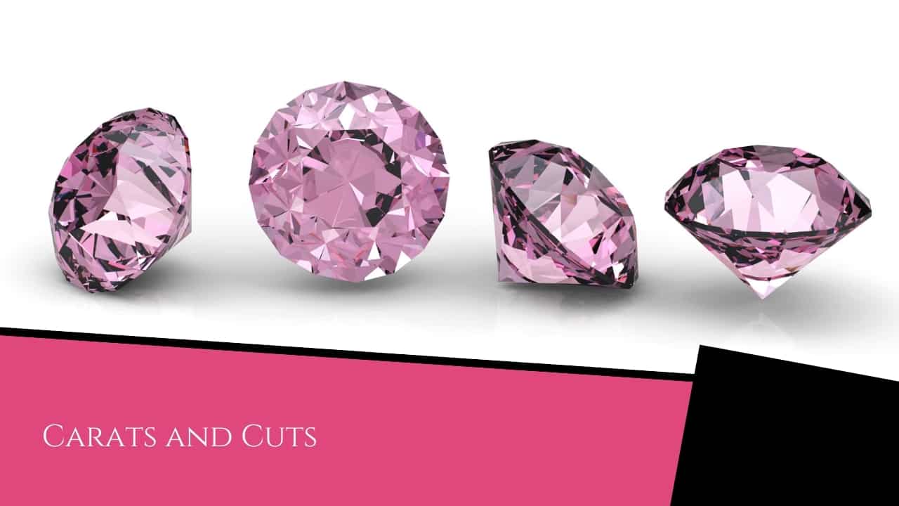 What to Look for in a Pink Diamond - Pink Diamond Carats and Cuts