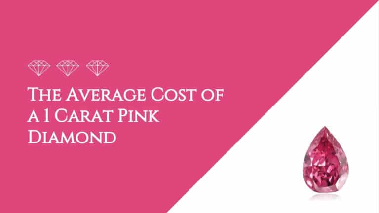 Blog - diamond The Average Cost of a 1 Carat Pink Diamond