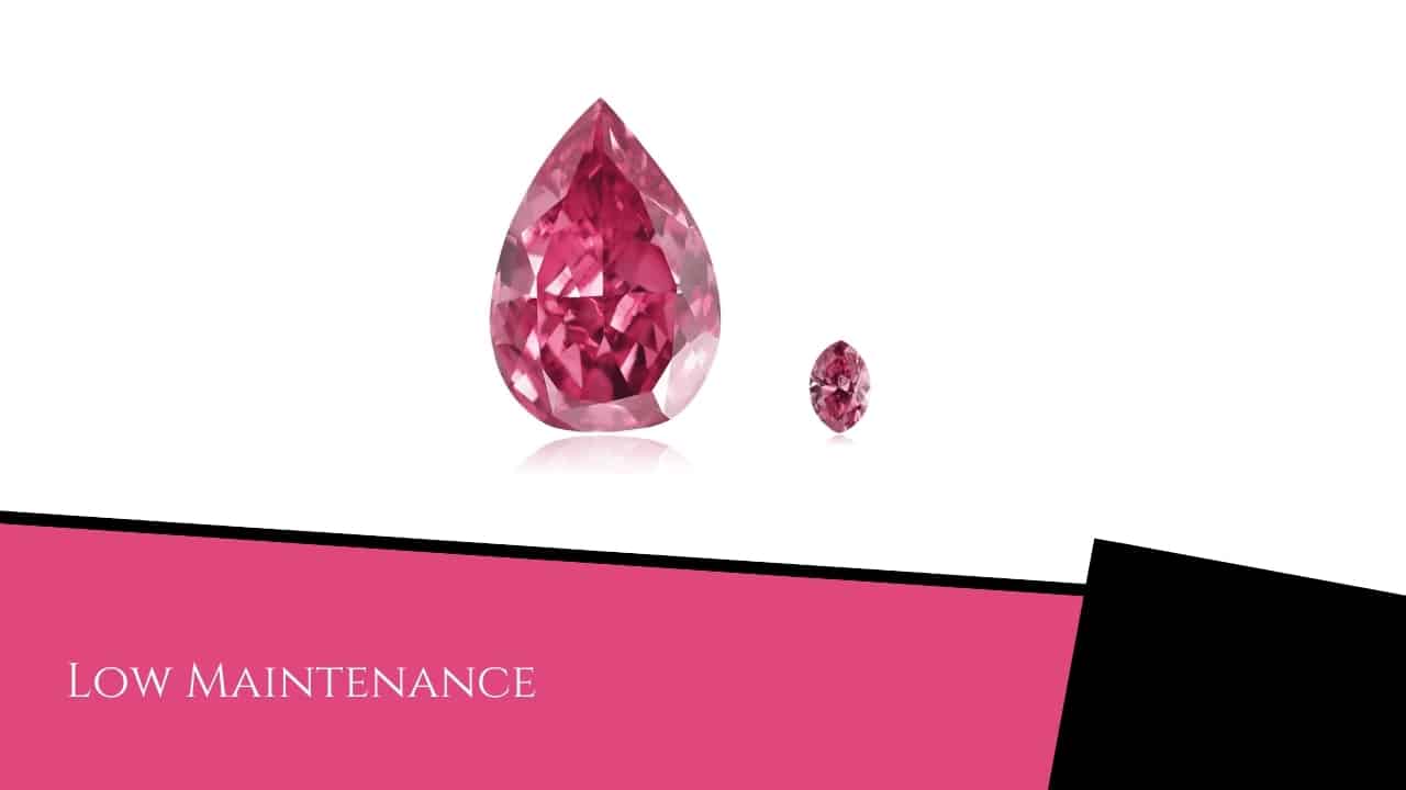 The Investment Advantages of Pink Diamonds - Pink Diamonds Low Maintenance