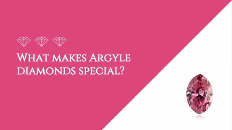 What makes Argyle diamonds special?
