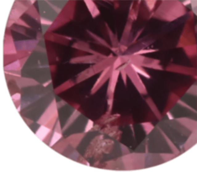 round pink diamond